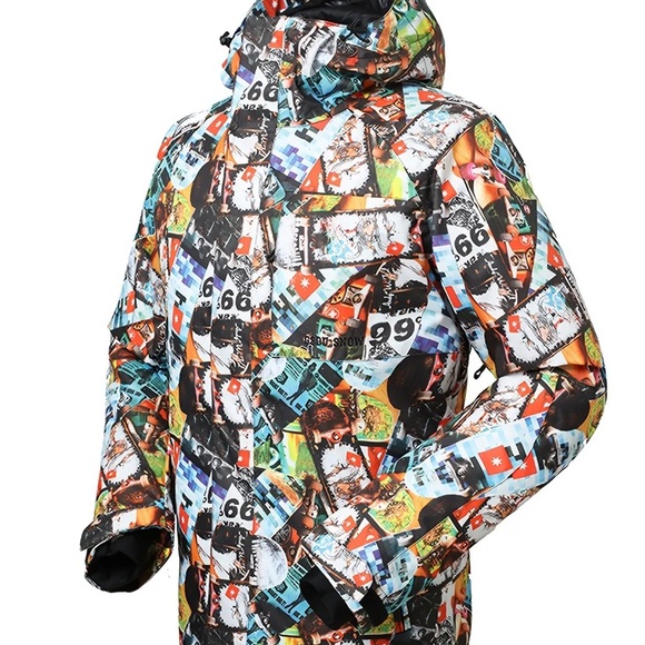 Gsou Snow Men's High Windproof Snowboard & Ski Jacket Wear - Picture 4 of 7